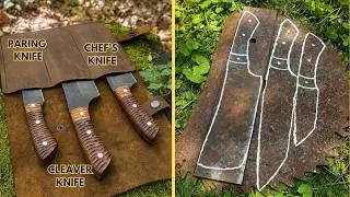 Making a Super Sharp Kitchen Knife Set
