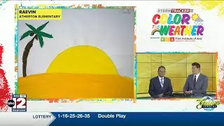 Color the Weather for April 7, 2025: Raevin
