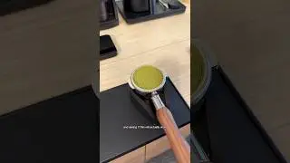 Matcha espresso shot?! #matcha #espresso
