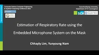 Estimation of Respiratory Rate using the Embedded Microphone System on the Mask