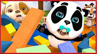 London Bridge Is Falling Down Song + More Nursery Rhymes & Baby Songs - Panda Cartoon #childrensongs