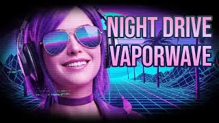 Amelia's UK Vaporwave Night Drive Journey | 4 Hours of 80s Synthwave & Ambient | No Copyright