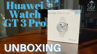 Huawei Watch GT 3 Pro Ceramic White Gold | Unboxing & First Impressions