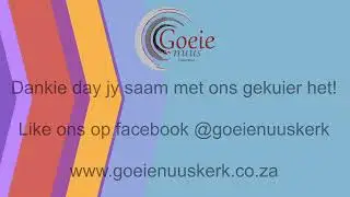 28 Junie 2020 // Ek sal glo // Marius de Jager - LIVE