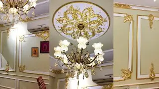 If you want a good type of decoration then you can choose Gypsum High Quality Product with Golden