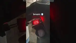 DOMINO VOLT METER / INSTALLED IN MY MIO SOULTY!