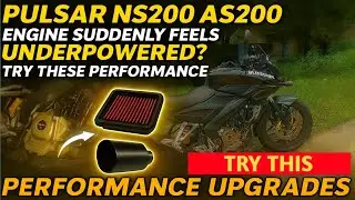 Pulsar NS200 AS200 RS200 Engine Suddenly Feels Underpowered? Try These Performance Upgrades!