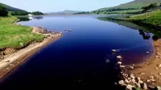 Saddleworth, Manchester and Yorkshire aerial by drone
