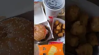 McDo Cheesy Truffle Beef Deluxe Meal. #mcdonalds