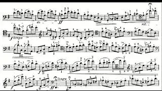 TMEA 2025-2026: David Popper: Etude No. 15, Op. 73 for Cello (Score)