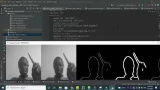 Edge detection computer vision model