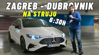 Od Zagreba do Dubrovnika na struju! - Mercedes CLA - by Neven Novak