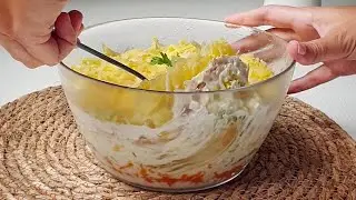 Lagana i kremasta MIMOZA SALATA - jednostavna priprema, nesvakidašnji ukus!