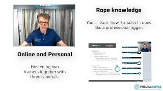 Online workshop Splicing Modern Ropes by Premium Ropes