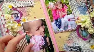 Альбомчик для девочки из коллекции Santoro London gorjuss на 100+ фото, выполнен в смешанных стилях