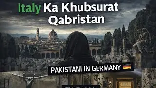 Germany Se Italy | Bologna Ka Famous Qabristan 😲 | Pakistani Vlogger 🇵🇰|Travel vlog