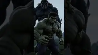 Hulk vs monster ☠️ #hulk #hulku#ai#aivideo
