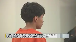 Brother of 14-year-old killed in UNM dorm will be held in jail pending his trial