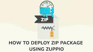 How to deploy zip archives with metadata using Zuppio