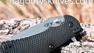 Zero Tolerance Rick Hinderer ZT560 Model Knife Black Elmax Steel Blade