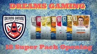 NHL 18 - HUT - 18 Pack SUPER ALLSTAR Pack Opening - 5 90+ Pulls -  Huge Pulls