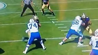 Washingto OLB/DL Ryan Bowman was a major problem!