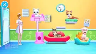 Fun Little Animals Care - Doctor Kids Game ER Pet Vet - Play & Help Puppy & Kitten in Hospital