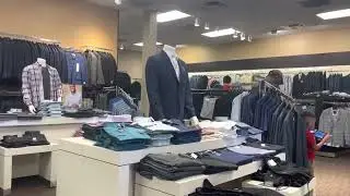 Entering Mens Warehouse