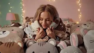 7 Cozy Fantasy Beds (Whale, Dragon, Forest & Neon) | Hyperreal ASMR Sleep Journey