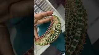 choker necklace #jewellery #goldjewellery #fashionjewelry #youtubeshorts #onegram #goldornaments