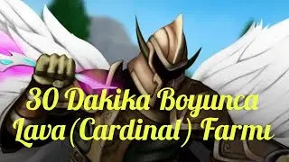 NOWA ONLINE ARES Sunucusunda 30 Dakika Lava Cardahorn(Cardinal) Farmı.