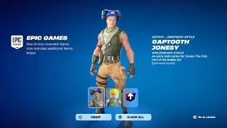 HOW TO GET GAPTOOTH JONESY SKIN IN FORTNITE!
