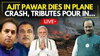 Ajit Pawar Dies LIVE | Top Politicians Respond After NCP Leader's Death In Shocking Plane Crash
