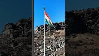 The Indian Flag at Harbhajan Singh Temple &ndash; A Tribute to Valor 🇮🇳⛰️