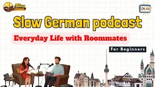 A Quiet German Story | Roommates, Daily Life & Small Moments in Germany (A1–A2)