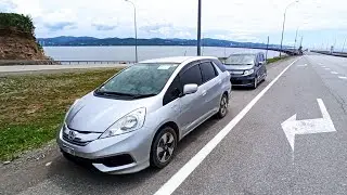 Перегон Владивосток -Ачинск на  Honda Fit shuttle и Honda freed spike. part 3.