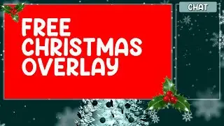 Free Christmas Streaming Overlay