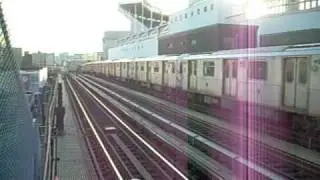 IRT R142A 4 Train at 161st Street Station To Manhattan
