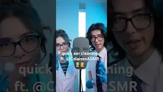quick ear cleaning! #asmr