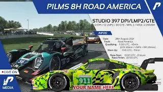 [rFactor 2] P1 Gaming | P1LMS 8h of Road America | Replay Session