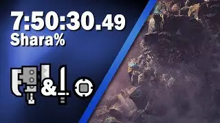 New Game to Shara Ishvalda! 7:50:30.49 MHW Shara% w. Add-ons Speedrun - SA/S&S