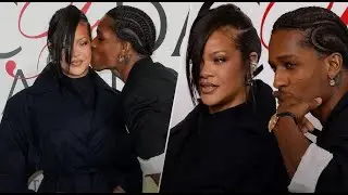 Rihanna STUNS At CFDA Awards w/ A$AP Rocky For First Red Carpet Since Baby No.3