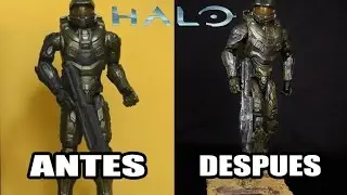 Customización Mattel Halo 5 Master Chief en Español