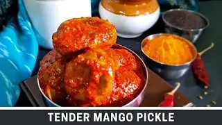 Tender Mango Pickle | Mangalorean Mudi Kukku Uppad | Mavinakayi Uppinakayi
