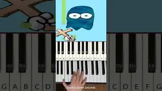 DOORS turning into creepy creatures [Piano Tutorial]