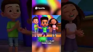 Kids Dance Party! Clap, Stomp, Tap!   #singalong #dance #clapping