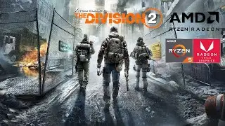 Ryzen 5 3550H Vega 8 The Division 2 Gameplay