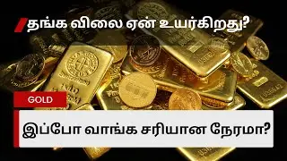 😲 Why Gold Price Is Increasing? | இப்போ தங்கம் வாங்கலாமா? | Must Know Before Investing