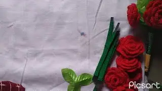 how to make rose flower with wool #woolflower #diy #flowers