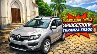Quantos KM duram os pneus Bridgestone Turanza ER300? | Sandero Stepway